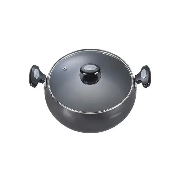 Prestige Hard Anodised Plus Sauce Pan with Lid - 20 CM