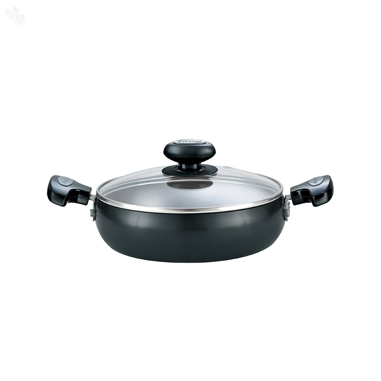 Prestige Hard Anodised Plus Saute Pan with Lid - 20 CM