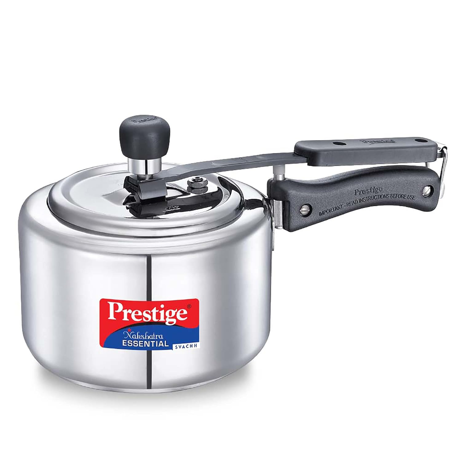 Prestige Nakshatra Essential Svachh Stainless Steel Pressure Cooker - 2 L