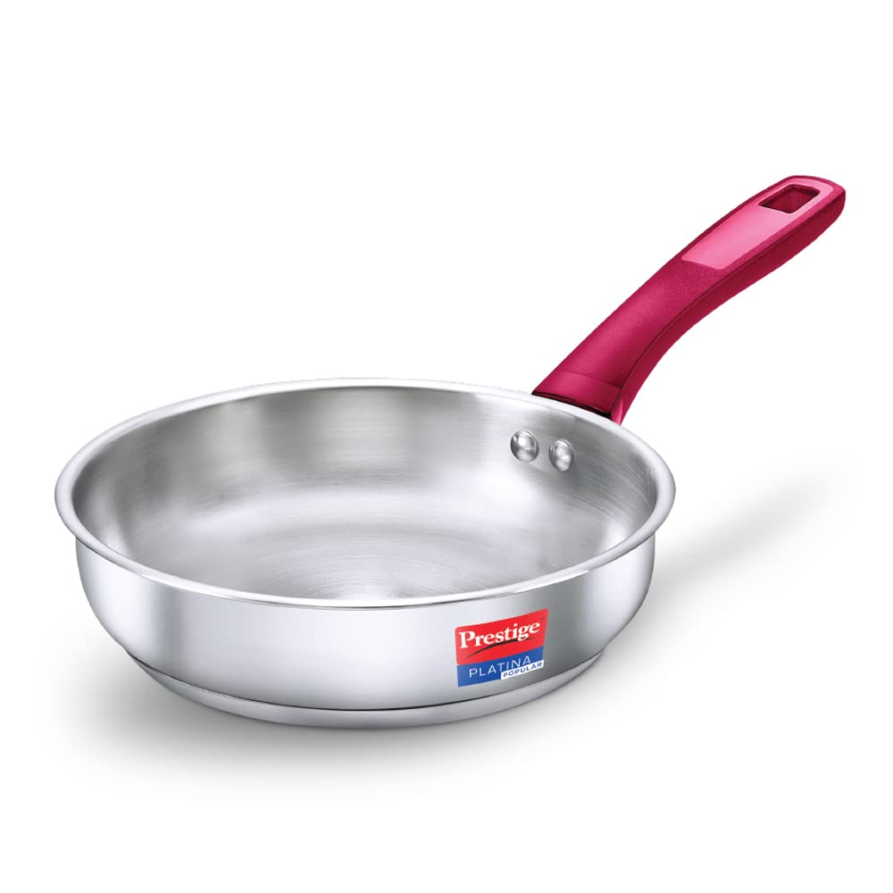 Prestige Platina Popular Fry Pan with out Lid - 22 CM