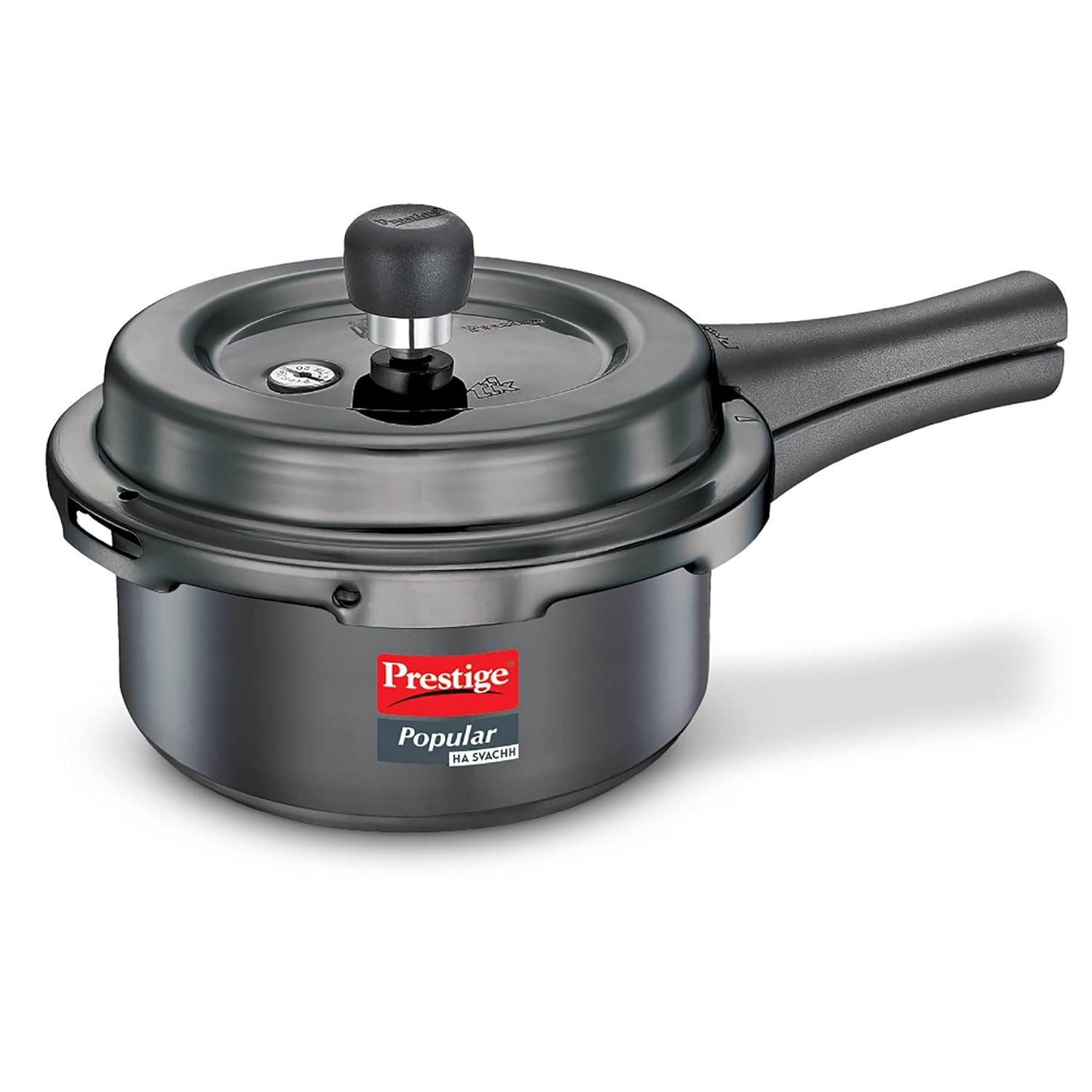 Prestige Popular Svachh Hard Anodised Outer Lid Pressure Cooker - 2 L