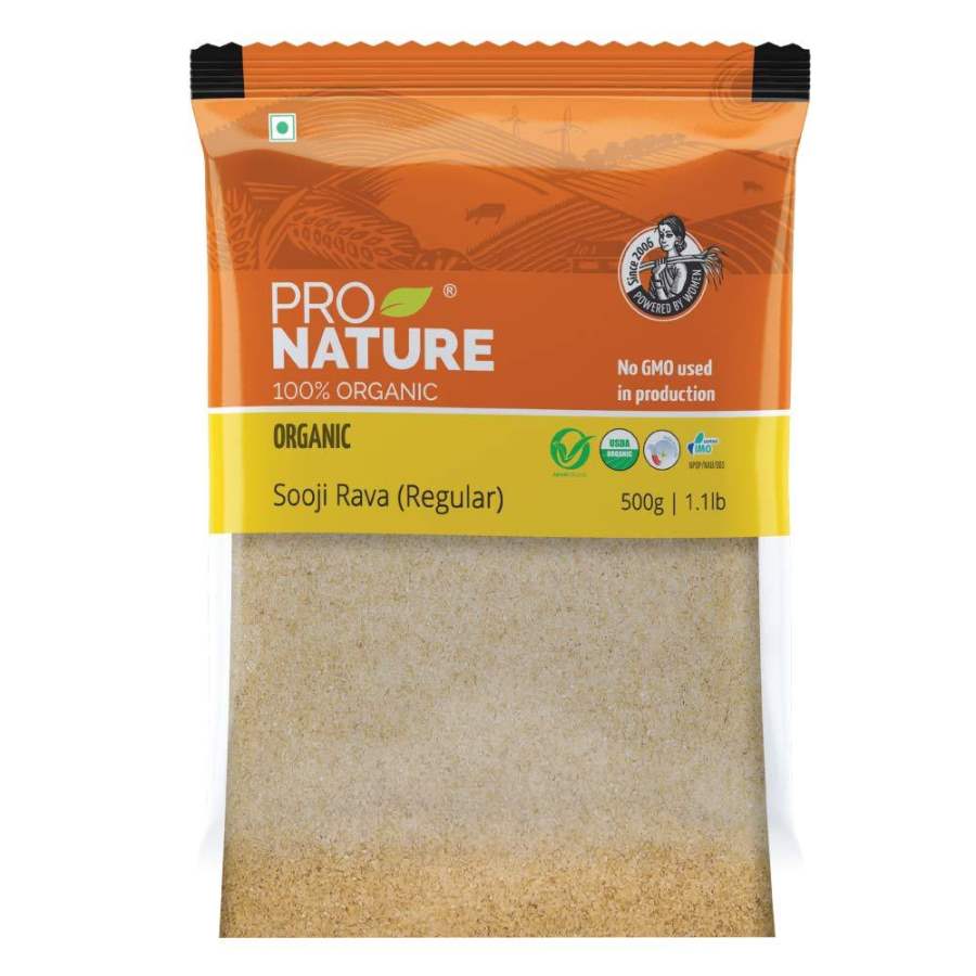 Pro nature Rava, Regular - 100 GM