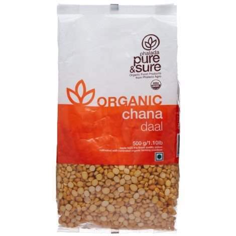 Pure & Sure Channa Dal - 500 GM