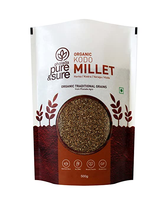 Pure & Sure Organic Kodo Millet - 500 GM