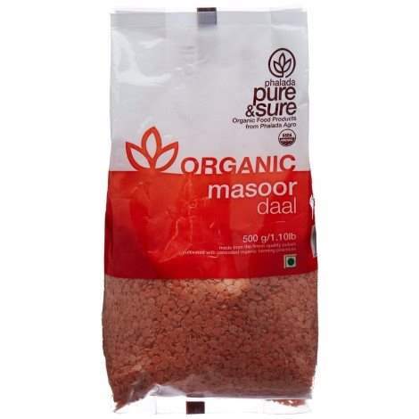 Pure & Sure Masoor Dal - 500 GM