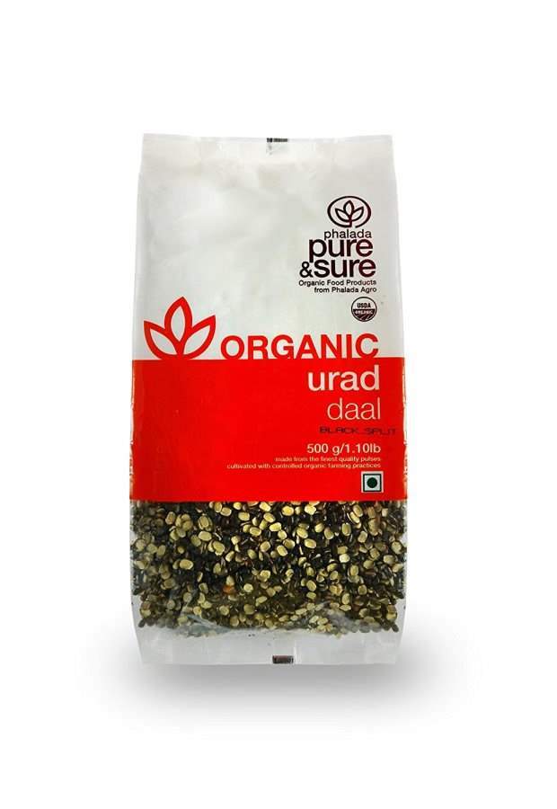 Pure & Sure Urad Dal Split Black - 500 GM