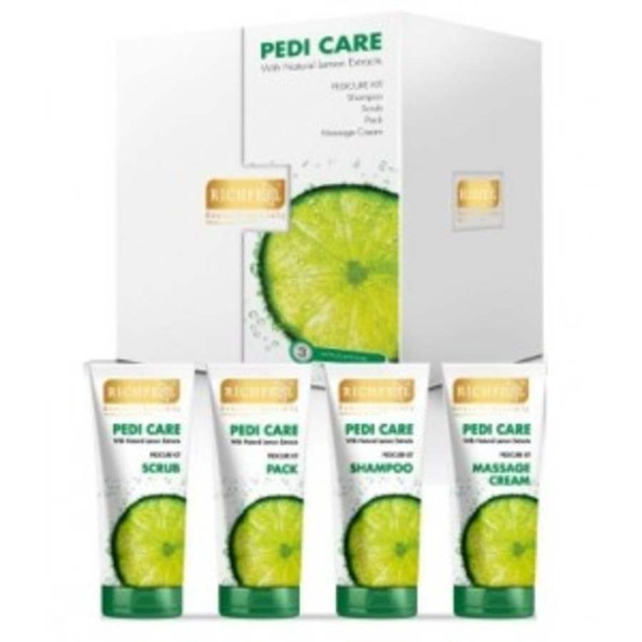 RichFeel Pedi Care Kit With Natural Lemon Extracts - 100 GM