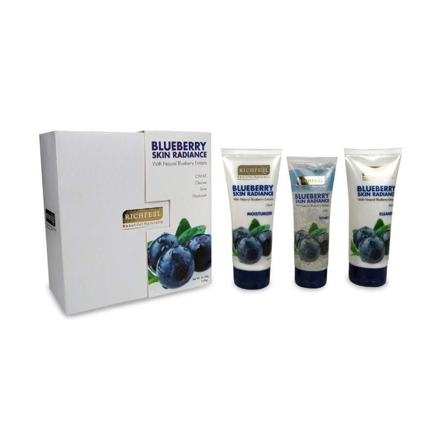 RichFeel Blueberry Skin Radiance Kit - 250 GM