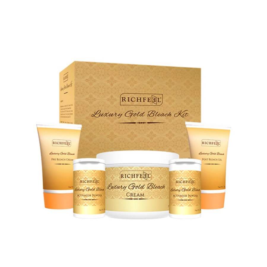 RichFeel Luxury Gold Bleach Kit - 320 GM