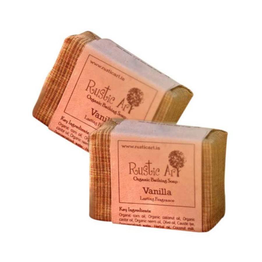 Rustic Art Vanilla Soap - 100 GM