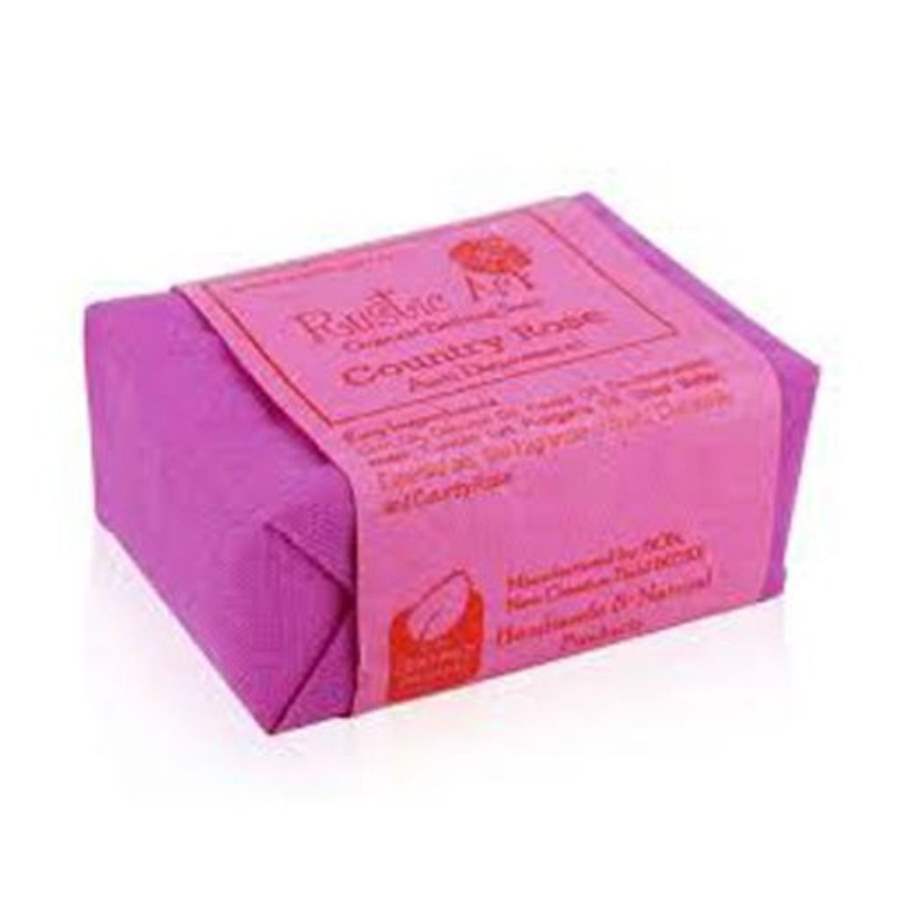 Rustic Art Country Rose Soap - 100 GM