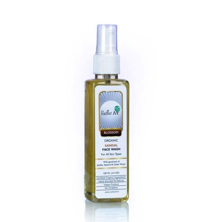 Rustic Art Sandal Face Wash - 100 ML