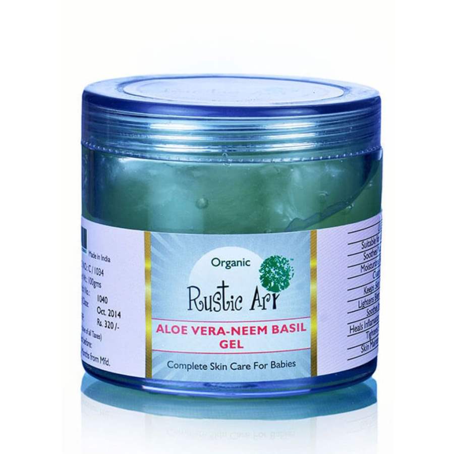 Rustic Art Neem & Basil Gel - 100 GM