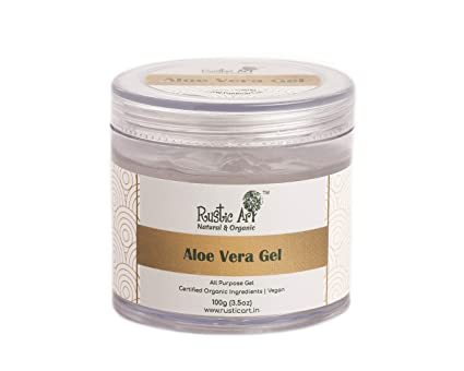 Rustic Art Aloe Vera Lemon Gel - 100 GM