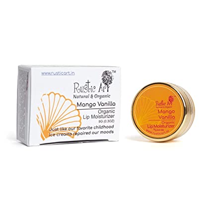 Rustic Art Lip Moisturizer Mango Vanilla - 9 GM