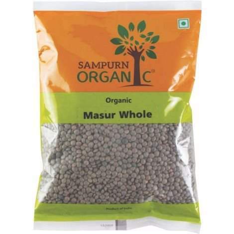 Sampurn Masoor Whole - 500 GM