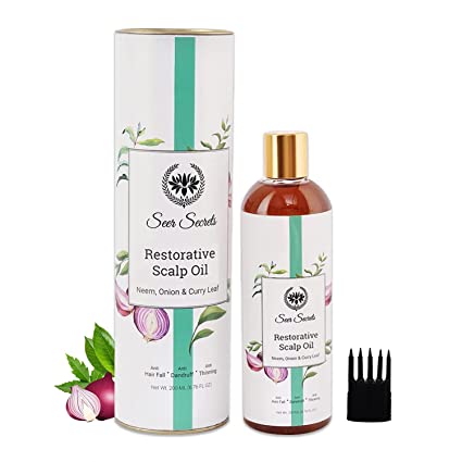 Seer Secrets Onion, Neem & Curry Leaf Hair Growth Oil - 200 ML