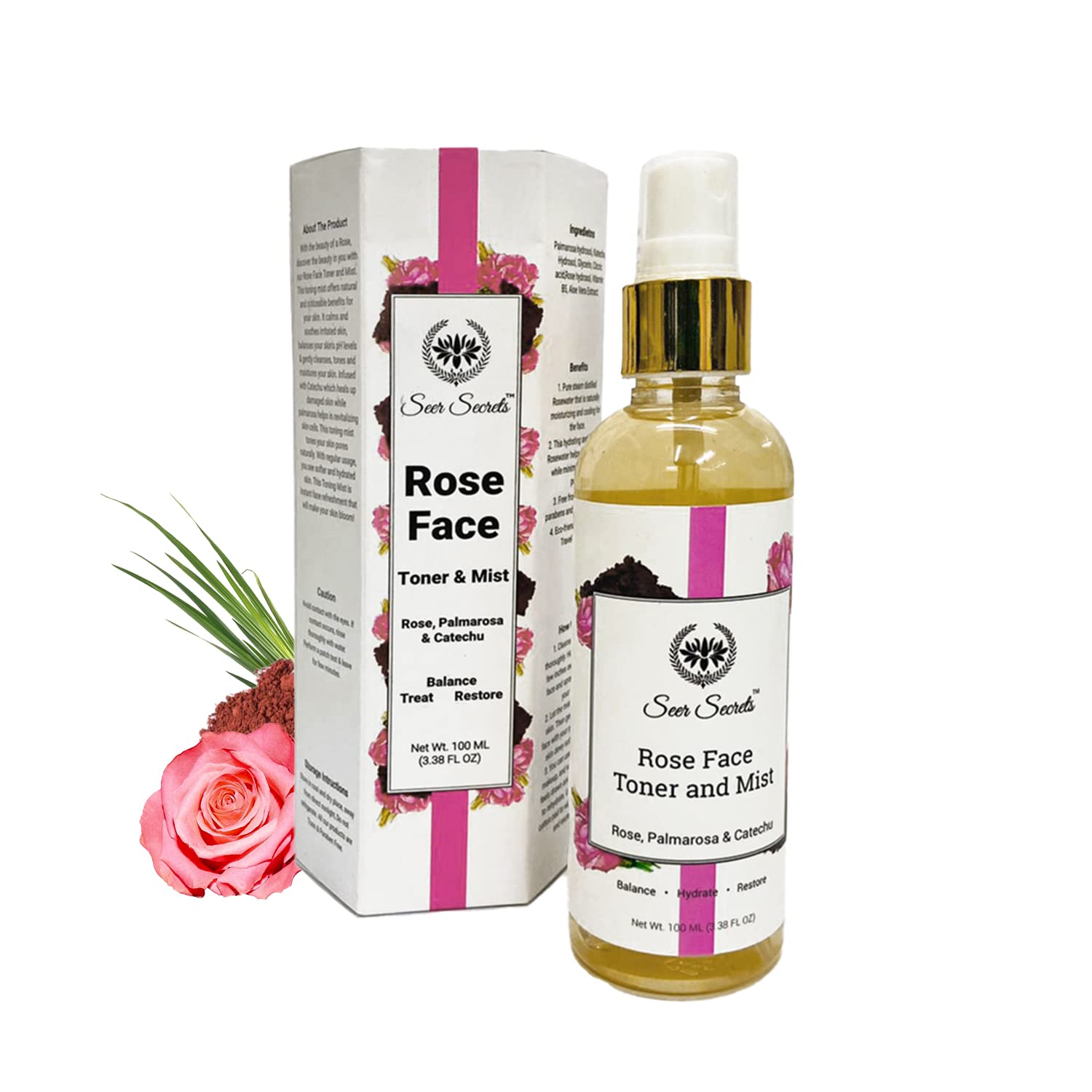 Seer Secrets Rose Face Toner - 100 ML