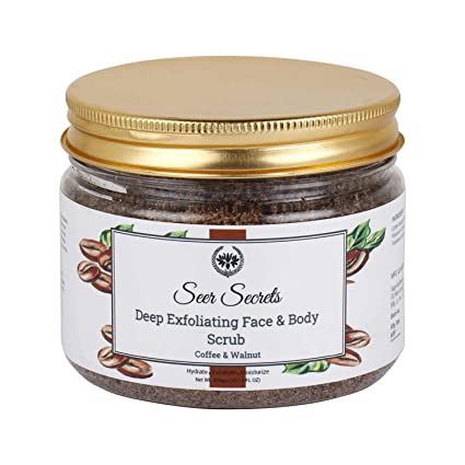 Seer Secrets Walnut Face & Body Scrub - 200 GM