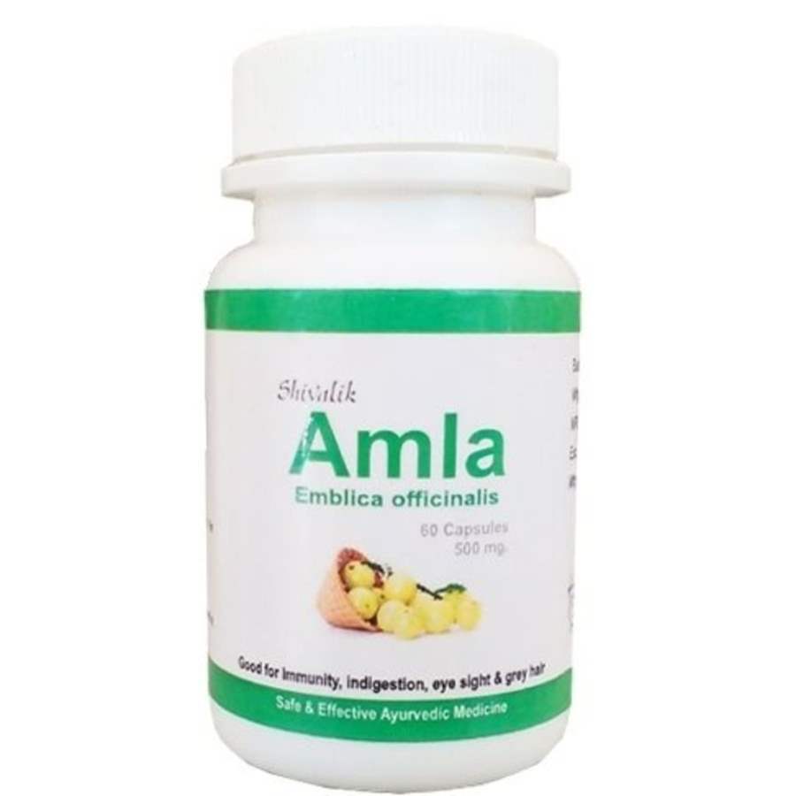 Shivalik Herbals Amla Capsules - 120 Caps (2 * 60 Caps)