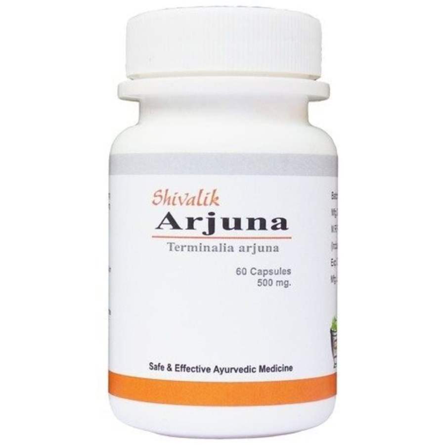 Shivalik Herbals Arjuna Capsules - 120 Caps (2 * 60 Caps)