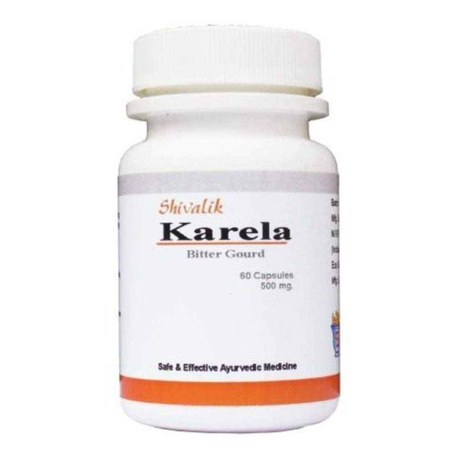 Shivalik Herbals Karela Capsules - 120 Caps (2 * 60 Caps)