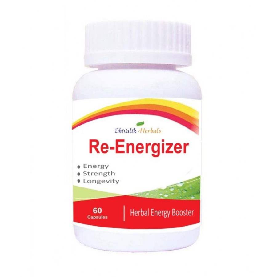 Shivalik Herbals Re - Energizer Capsules - 60 Caps