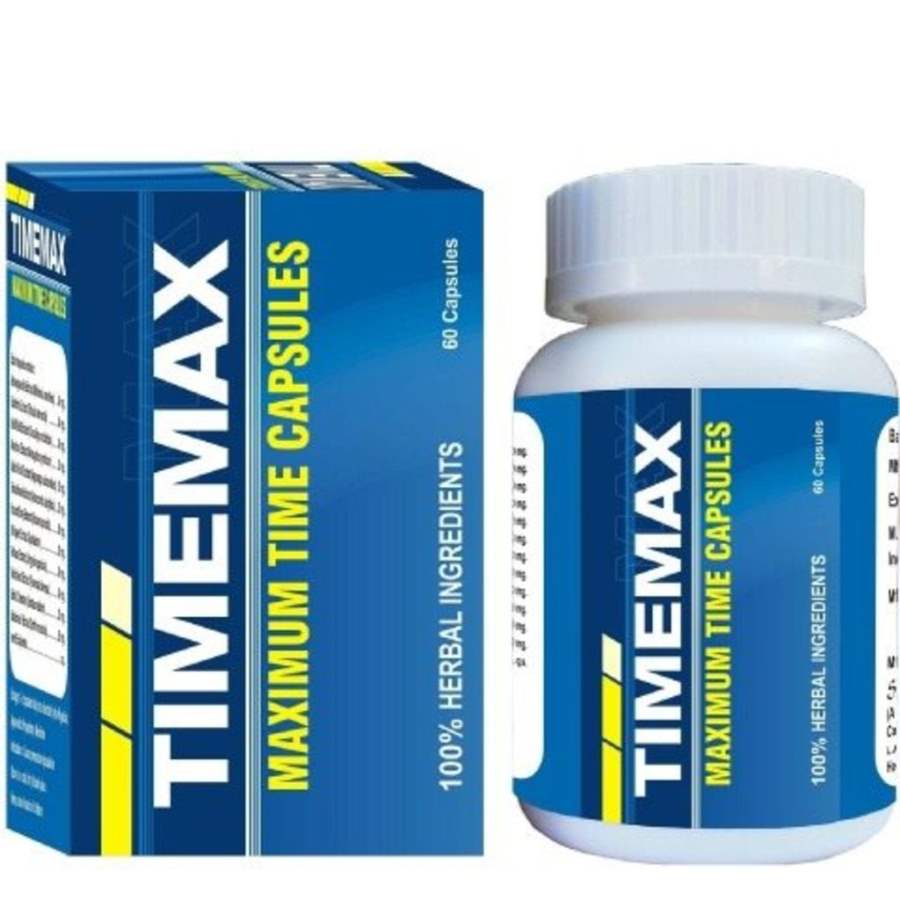 Shivalik Herbals Timemax Capsules - 60 Caps