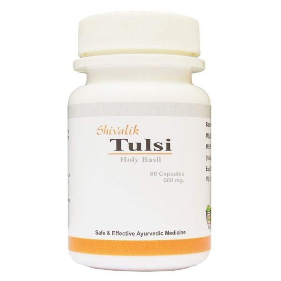 Shivalik Herbals Tulsi Capsules - 120 Caps (2 * 60 Caps)