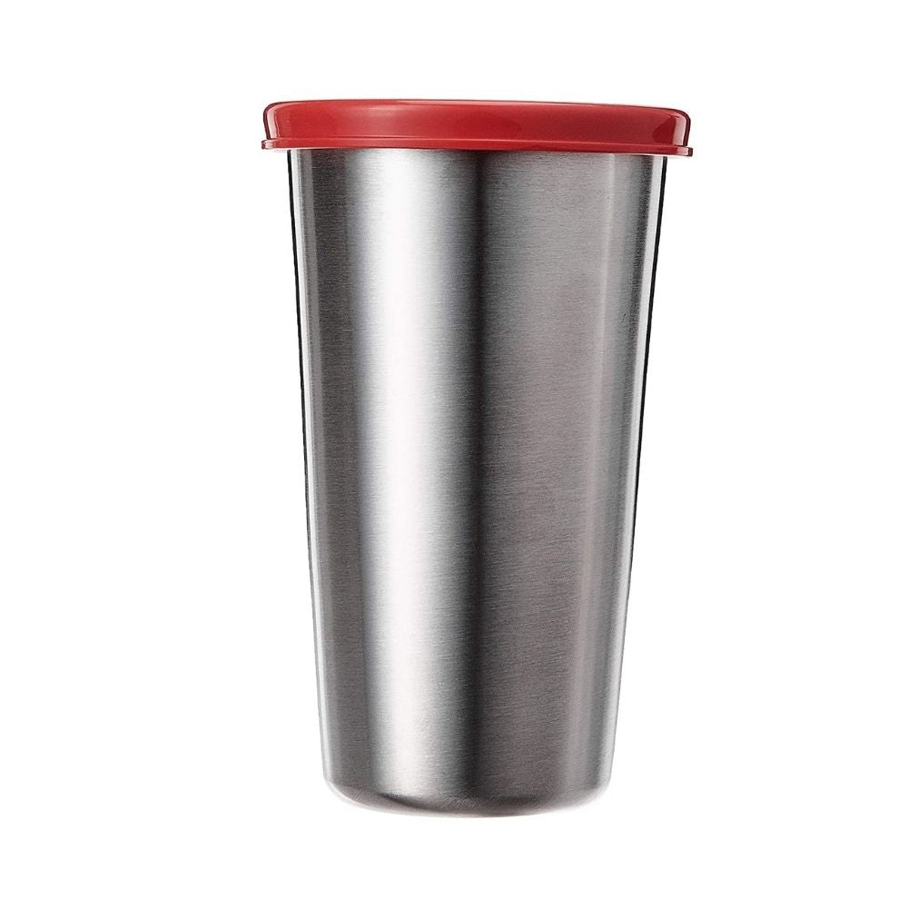 Signoraware Tumbler Steel Drinking Cup - 370 ML