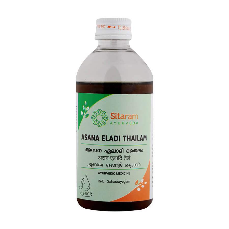 Sitaram Ayurveda Asana Eladi Thailam - 200 ML