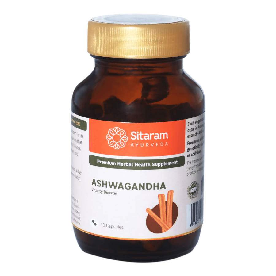 Sitaram Ayurveda Ashwagandha Capsules - 60 Nos