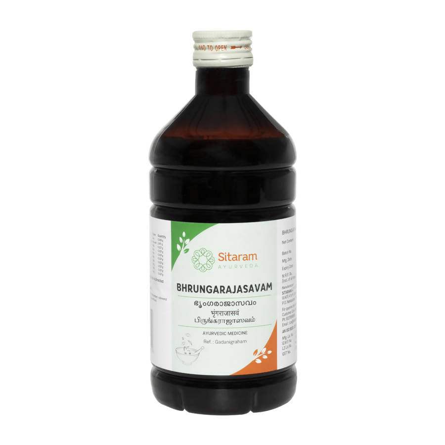 Sitaram Ayurveda Bhrungarajasavam Syrup - 450 ML