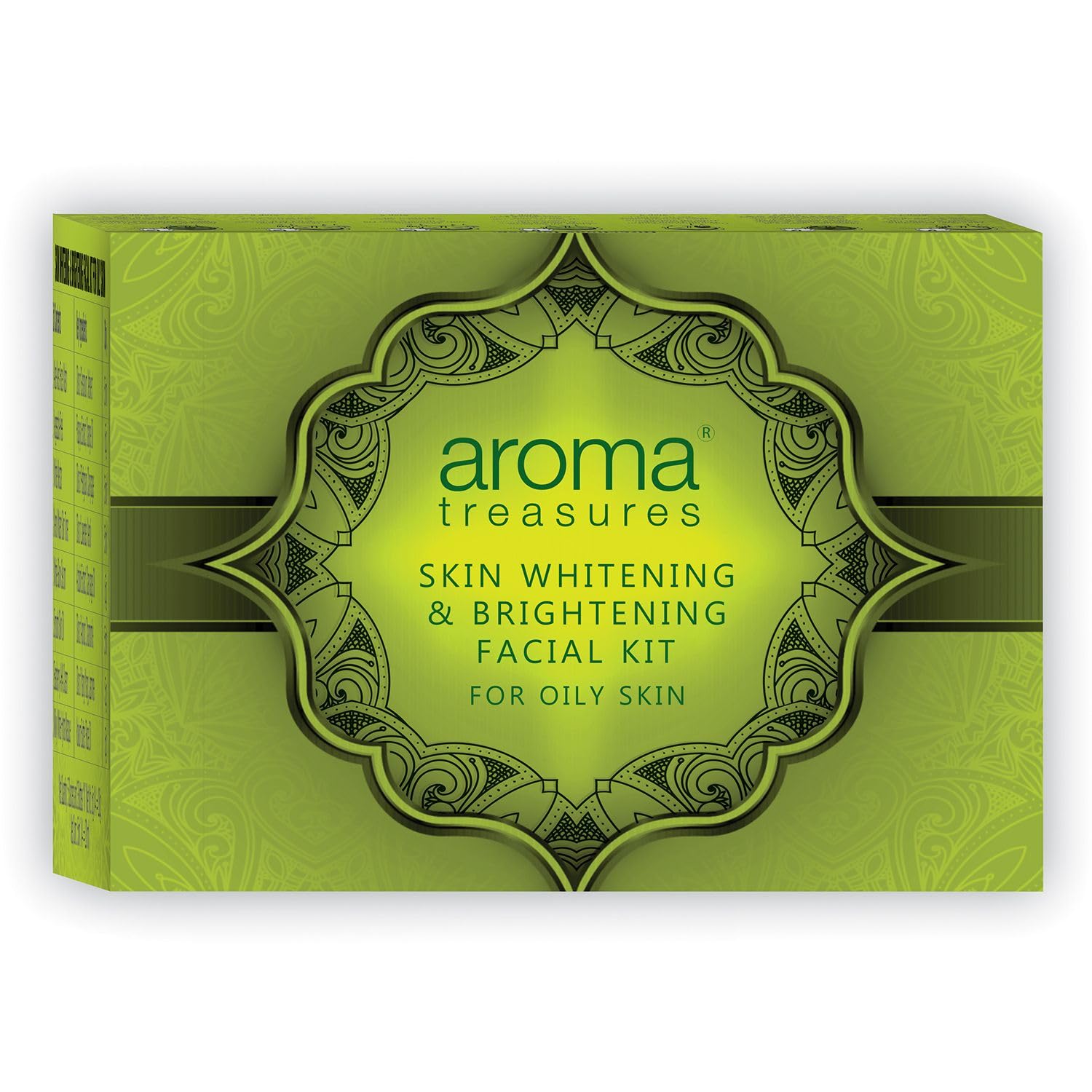 Aroma Treasures Skin Whitening And Brightening Facial Kit For Oily Skin - Default Title