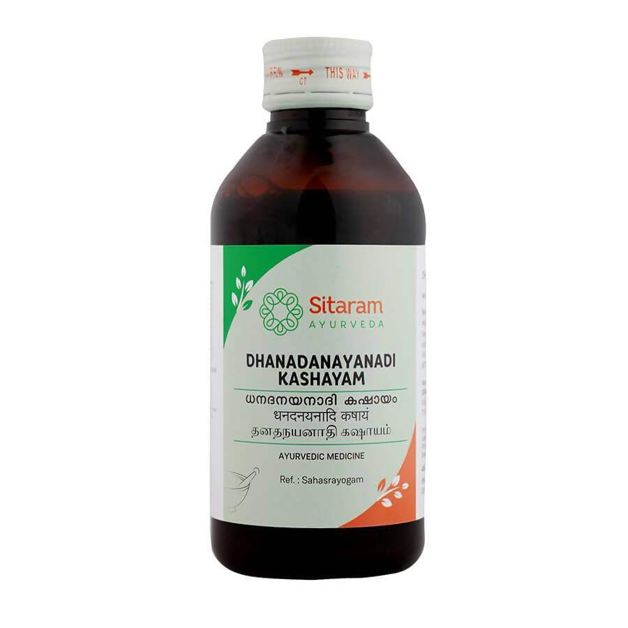 Sitaram Ayurveda Dhanadanayanadi Kashayam - 200 ML