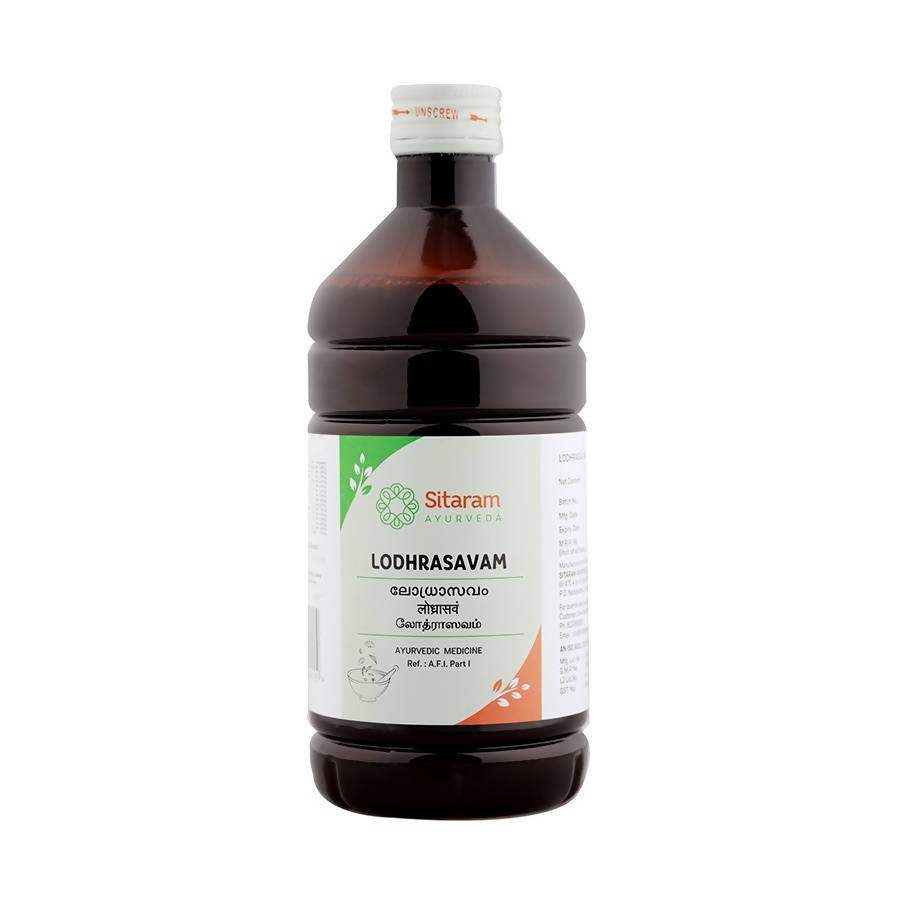 Sitaram Ayurveda Lodhrasavam Syrup - 450 ML