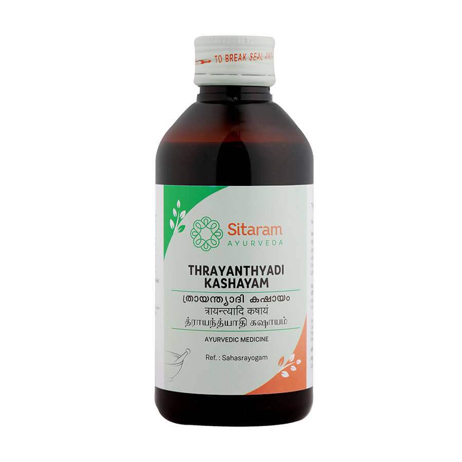 Sitaram Ayurveda Thrayanthyadi Kashayam - 200 ML