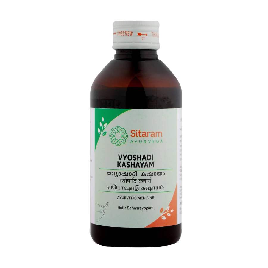 Sitaram Ayurveda Vyoshadi Kashayam - 200 ML