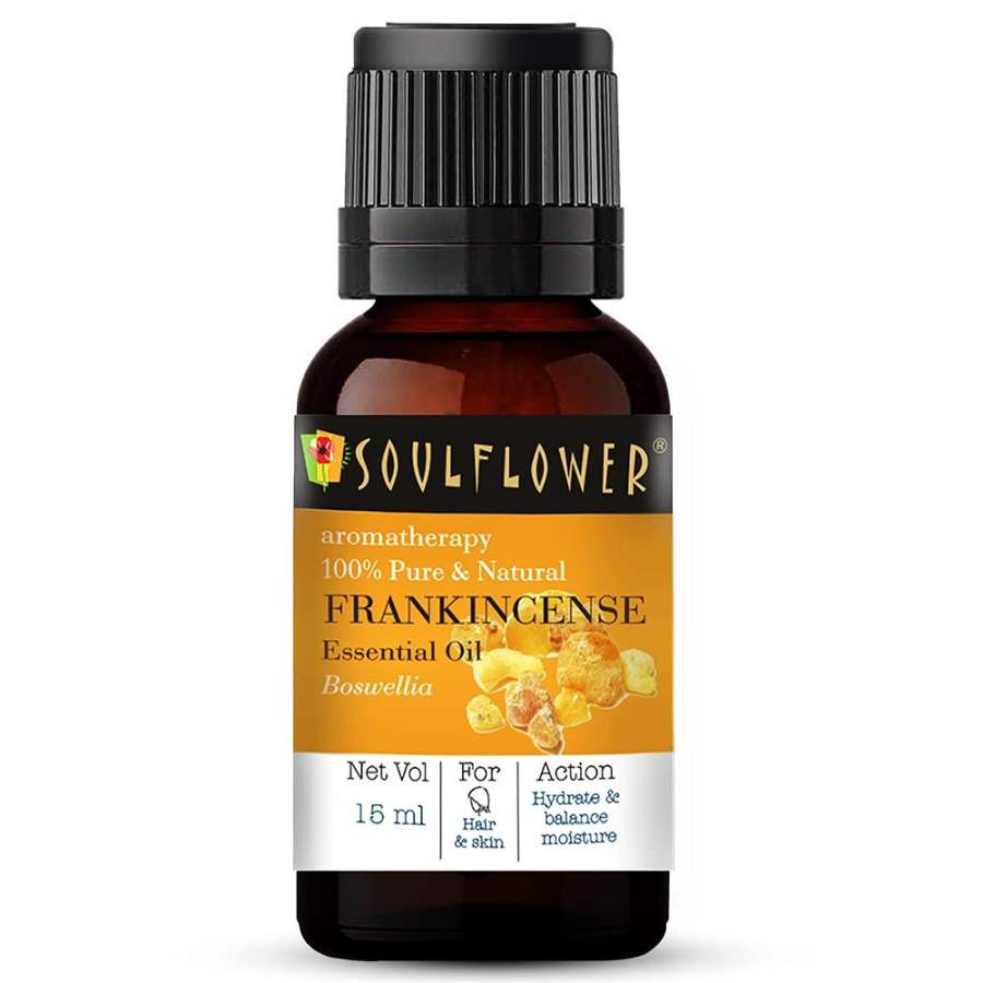 Soulflower Frankincense Essential Oil - 15 ML