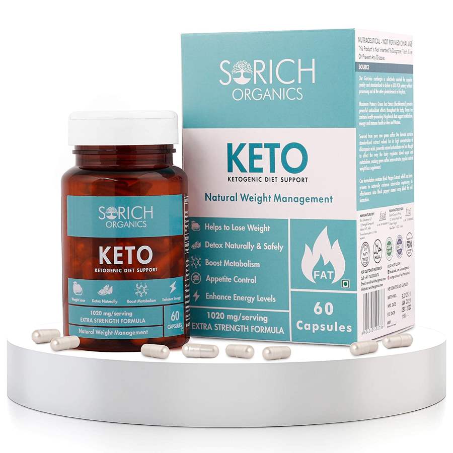 Sorich Organics Keto Capsules - 60 Capsules