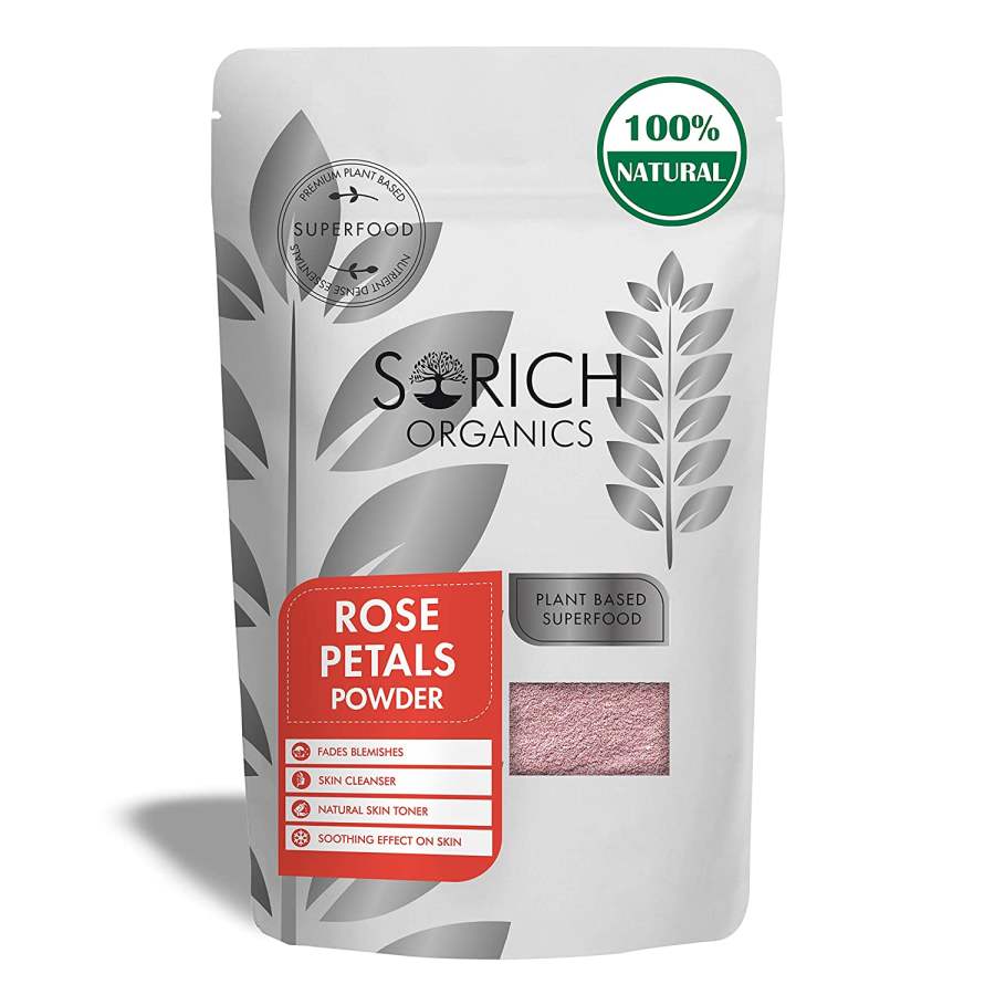 Sorich Organics Rose Petal Powder - 100 GM