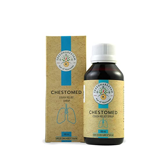 Sreedhareeyam Chestomed Cough Relief Syrup - 100 ML