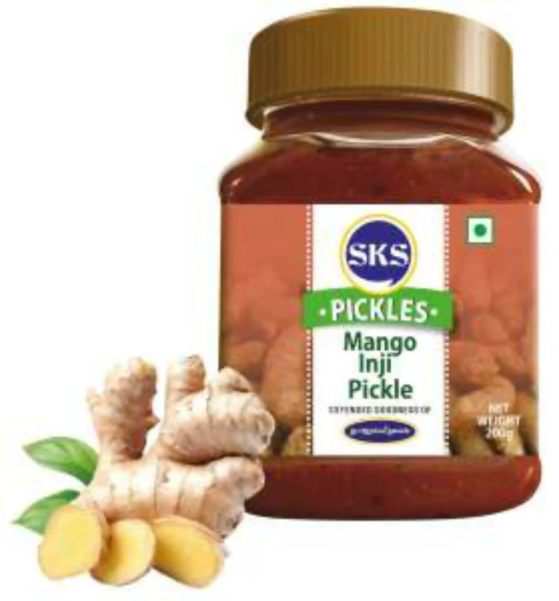 Sri Krishna Sweets Mango Ginger Pickle - 200 GM