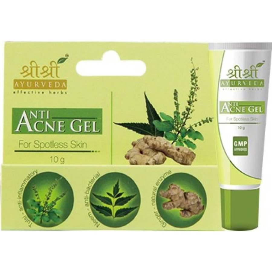 Sri Sri Ayurveda Anti Acne Gel - 10 GM