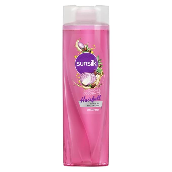 Sunsilk Hairfall Shampoo with Onion & Jojoba Oil - 195 ML