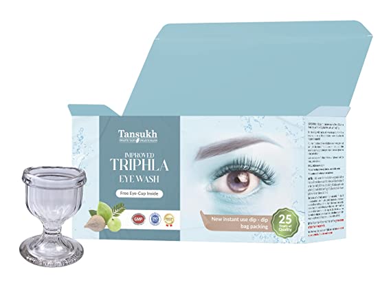 Tansukh Improved Triphla Eye Wash - 30 Dip Bags