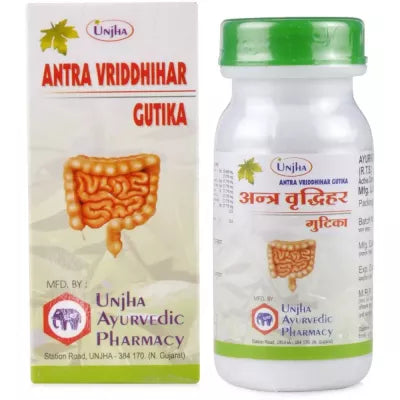 Unjha Antra Vriddhihar Gutika - 40 Tablets