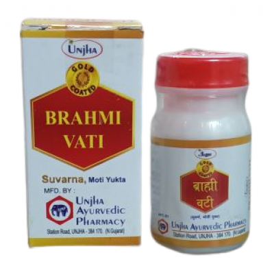 Unjha Brahmi Vati (Swarna Moti Yukta) - 1 GM