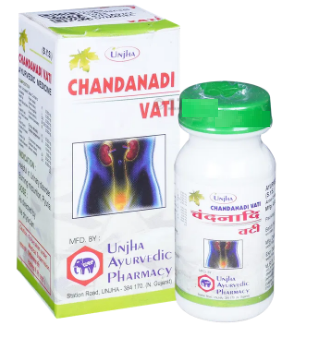 Unjha Chandanadi Vati - 40 Tablets