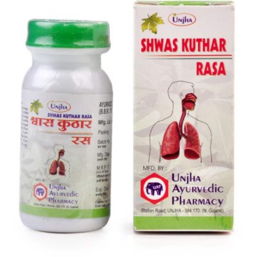 Unjha Shwas Kuthar Ras - 40 Tablets